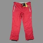 Mountain Hardwear Women’s XL Snowboard Ski Pants Red Plaid NEW WITH TAGS $185