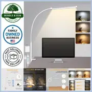 LED Desk Lamp Clamp on Light 3 Modes 10 Brightness Flexible Gooseneck