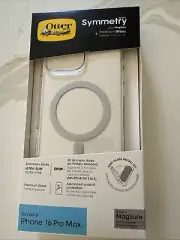 NEW OtterBox IPHONE 16 PRO MAX Symmetry CLEAR CASE + Premium Glass With MagSafe