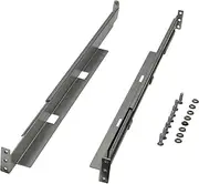 TRIPP LITE Universal Adjustable Rack Enclosure Server Cabinet Shelf Kit 4POSTRAILKIT1U