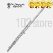 WM. S Haynes Flute Sterling Silver Riser C-Foot, Offset G, AF500SE For Beginners