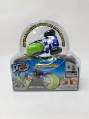 Tyco R/C Stuntsters Air Rebound 27 MHz Radio Control Car Blue Green 2003 NIB