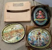 Anheuser-Busch Brewing Budweiser Favorite Brewery Metal Beer Bar Tray #8805 Set