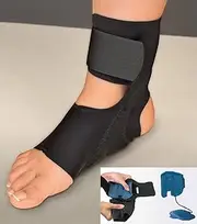 Air Ankle Support Without Stabilizer for Plantar Fasciitis, Achilles tendonitis, and Heel Pain (Medium)