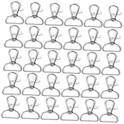 Swivel Clasp Swivel Snap Hooks Trigger Clips 1 Inch D Rings Metal Lobster Claw