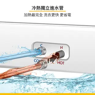 【福利品】Whirlpool惠而浦8TWTW4955JW 直立式洗衣機 12公斤