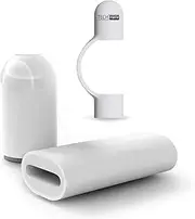 TechMatte Magnetic Replacement Cap and Charging Adapter (Female to Female Connector) for Apple Pencil (Bundle)