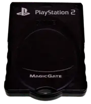Tabbed Black Magic Gate PS2 Memory Card PlayStation 2 8MB (Preowned)