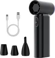 [Cordless Air Duster] Mini Blower Portable Handheld Air Duster Electric Bust Blower for Computer, Keyboard, House, Outdoor and Car