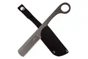 Master USA Silver Fixed Blade Razor w/ Sheath 200mm (K-MU-20-01SL)