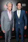 Michael Douglas Paul Rudd at Marvel's screening of Ant Man hosted - Old Photo
