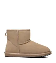 Ugg AS Mini Classic Boots Australian Sheepskin Ankle Boots Suede Upper Anti-slip