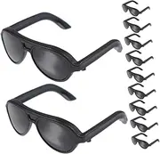 Generic 12pcs Mini Doll Sunglasses Tiny Eyeglasses for Doll Dress Up for Imaginative Play and Styling Design for Collectors