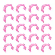100pcs Bobbin Holder Plastic Bobbin Clamps for Sewing Machines, Pink