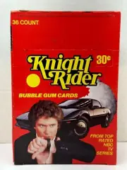 1982 Donruss Knight Rider Vintage Trading Card Wax Box Full 36CT
