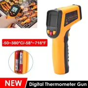 Temperature Gun Digital Laser Infrared Thermometer LCD IR Temp Meter Non-contact