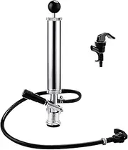 FERRODAY 8" Keg Tap Keg Pump D-System Beer Taps for Kegs US Keg Pump for Beer Keg Tap Kit Beer Keg Tap Beer Tap Keg Pump Tap Keg Taps for Beer Pump Keg Hand Pump Keg Tap for Beer Keg Tapper Party Tap