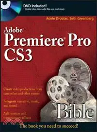 在飛比找三民網路書店優惠-Adobe Premiere Pro CS3 Bible