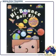 D.I.Y HI-BOUNCE BALL MAKING KIT Make Up To 6 Neon Balls The Kids Will Love It