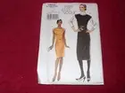 VOGUE #V8531 - LADIES STRAIGHT or TAPERED TAPERED DRESS PATTERN 14-22 FF