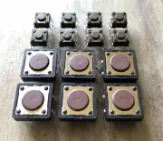 DIGITECH RP-5 REPLACEMENT FOOT SWITCHES & DATA ENTRY / EDIT BUTTONS - SET OF 14