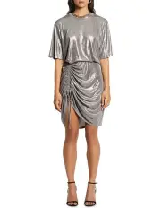 [Sass & Bide] Radar Jersey Dress in Silver