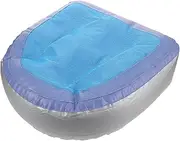 Totority Inflatable Seat Cushion Portable Bath Pillow Supportive Backrest for Camping Hiking and Outdoor Use Durable Material for Comfort Lightweight Inflatable