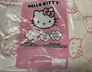 Hello Kitty ultra Soft standard/Queen bed pillows set of 2 pink/white NWT