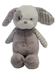 Lil Stripeez Grayson Puppy Dog Rattle Aurora Ebba Plush 7" tall Super Soft#20978