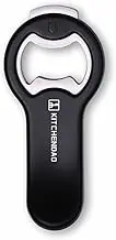 KITCHENDAO 2 in 1 Magnetic Beer Bottle Opener for Fridge and RV with Cap Catcher - Pop Can Opener, Stick to Refrigerator for Easy Storage with Magnet