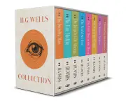 Wilco H.G. Wells 8- Book Classic Science Fiction Book Box Set Hardback 12y+