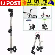 Hands-Free Umbrella Mount Holder Bicycle Stroller Wheelchair Umbrella Stand New
