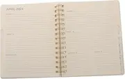 LALAFINA Weekly Planner Academic Planner Notepad Spiral Notebook for Daily Planning Portable Notepad for Meetings Design for Students and Professionals