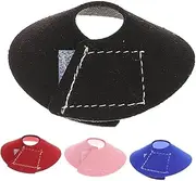 Levemolo Parrot Neck Cone 4pcs Pet Wound Collar for Recovery Bird Anti Bite Collar Feather Plucking Guard Adjustable Size Easy to Cle