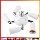 Socket Adapter E27 Splitter Lamp Base Converter Light Holder (Lamp holder-6