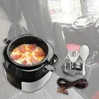 Vehicle 2L Mini Travel Rice Cooker 12V 24V Multifunctional Food Steamer