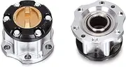 Rynplex 2 Pieces X, for Toyota, Landcruiser 197687HiLux7685HZJ7580FZJ70758998 Free Wheel Locking Hubs B002 43530-60042 4353060042 Car Freewheel Locking Hub