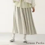 GREEN PARKS 2WAY兩穿薄紗緞面長裙