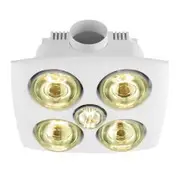 Eglo Vesuvius Quattro Bathroom 3 in 1 Heater Exhaust Fan Light