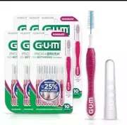 GUM Proxabrush Go Betweens Moderate 10 Count (pack of 4)