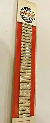 Vintage Stainless Steel Airflex watch band NOS 19 MM 3/4