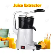 Commercial Orange Juicer Citrus Juice Extractor Squeezer 1500RPM with 3 Reamer