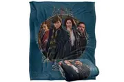 Fantastic Beasts Group Shot Blanket (Multicoloured) (One Size)