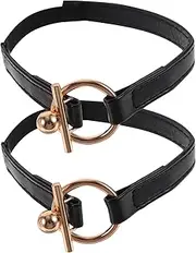 [GLSTOY] 1 Pair Detachable Shoe Straps for Heels Women Ankle Strap Buckle Straps for Shoes Heel Buckle Straps for Women Shoe Strap Extender Leather Shoe Laces Buckle Strap Shoes Heel Strap