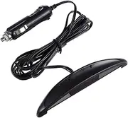 1 PC Clock Car Interior LED Display Car Accessory Black Plastic