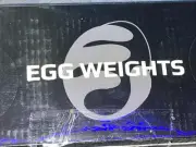 EGG WEIGHTS 3.0 Lb Set (1.5each egg) Cardio Max NEW In Box