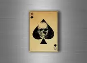 Sticker Biker Car Motorbike Helmet Ace of Spades Biker Skull R3