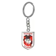 St George Illawarra Dragons NRL Keyring Key Ring ENAMEL LOGO Man Cave Bar Gift