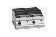 Fagor 700 series - Gas charcoal 2 grid grill BG7-10