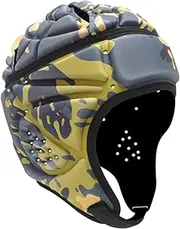 yuksok Rugby Helmet Rugby Headguards Protection Women Men Breathable Football Helmet Rugby Headgear for Special Needs Flag Football